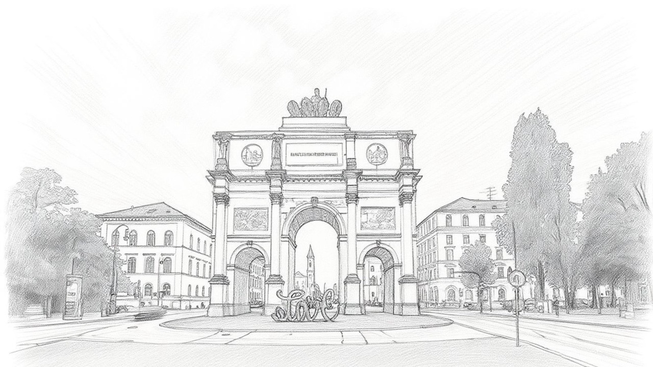 Siegestor in München