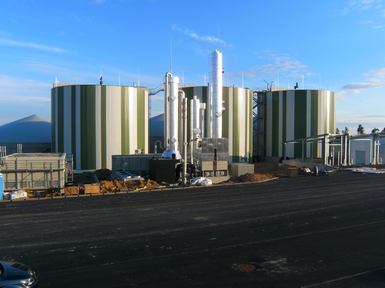 Bild einer Biogasanlage