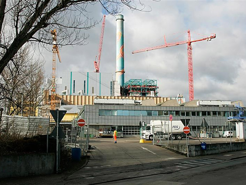 Bild einer Müllverbrennungsanlage