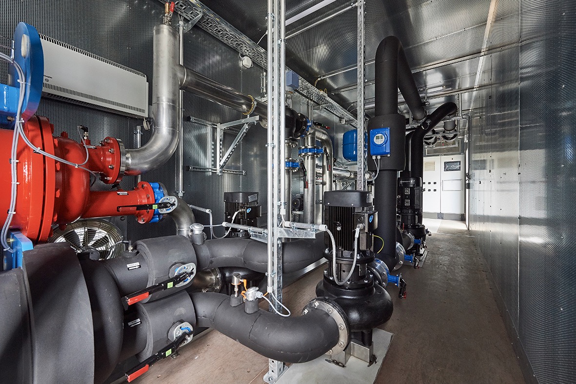 Bild einer zentralen Kälteversorung