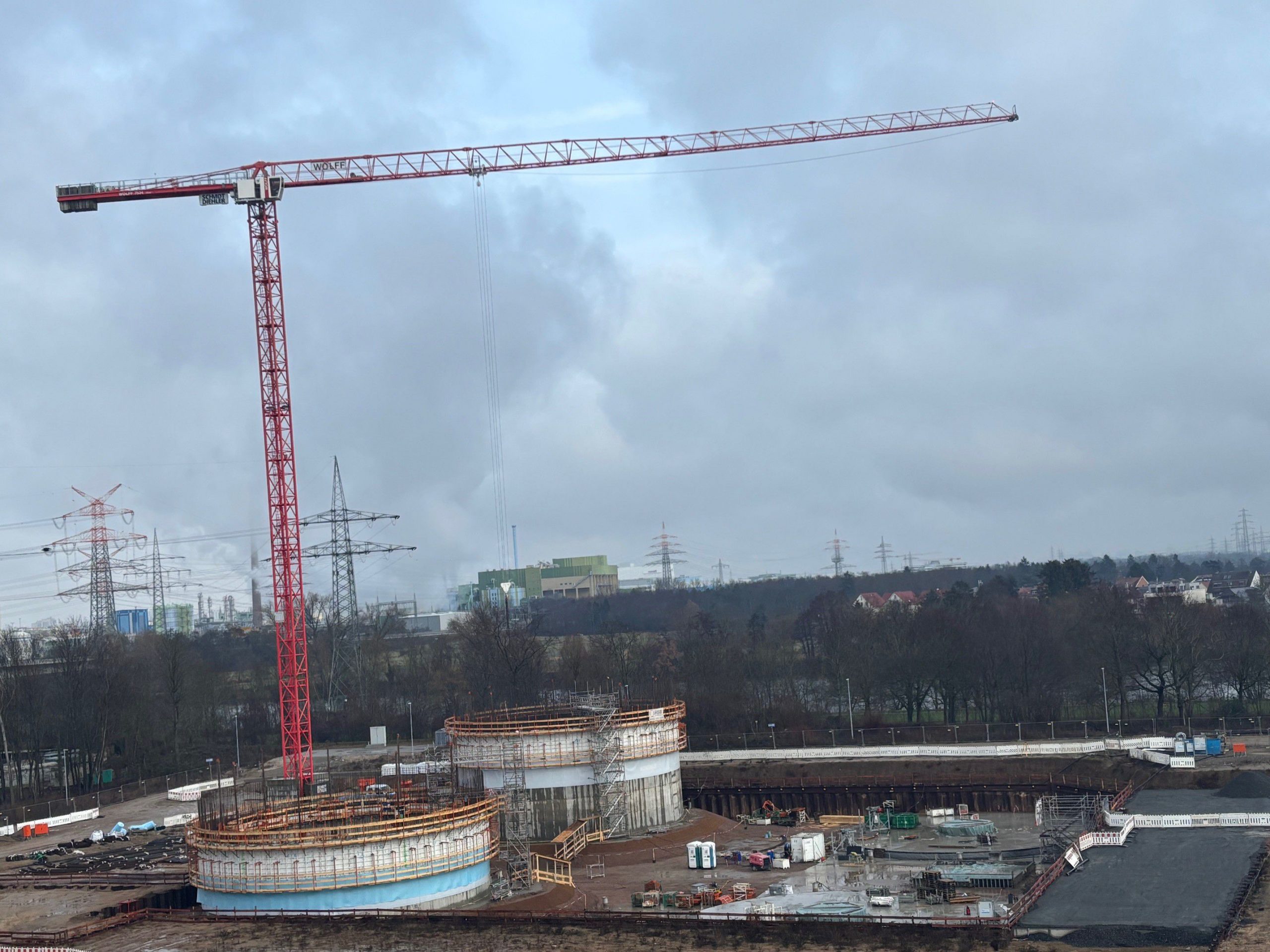 Stadtentwässerung Frankfurt am Main - Neubau der Schlammfaulung