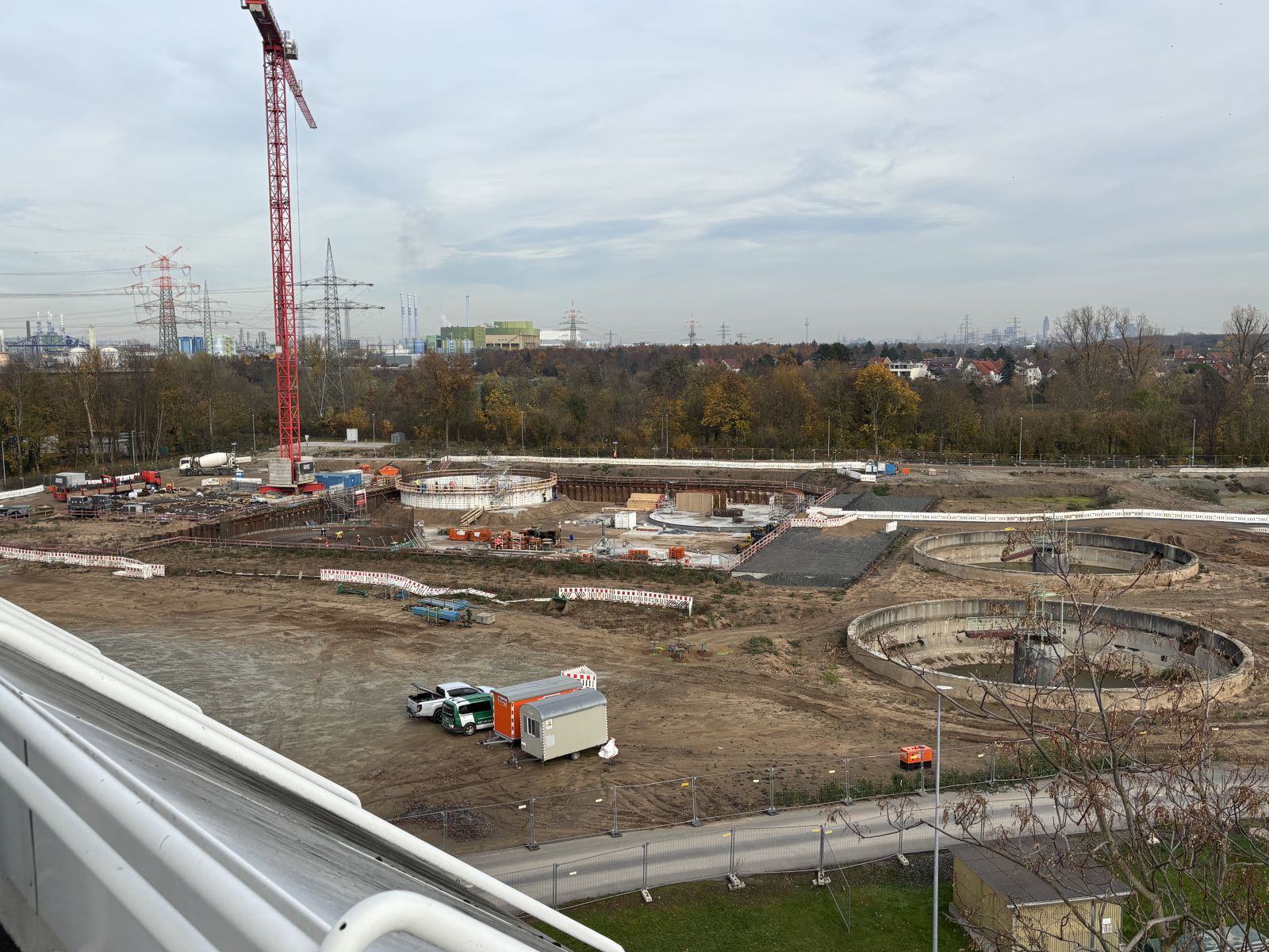 Stadtentwässerung Frankfurt am Main - Neubau der Schlammfaulung