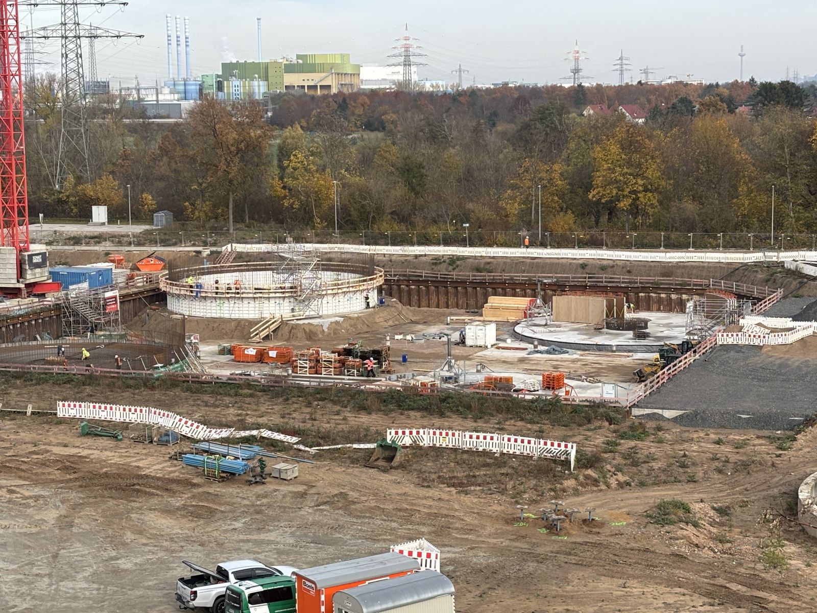 Stadtentwässerung Frankfurt am Main - Neubau der Schlammfaulung