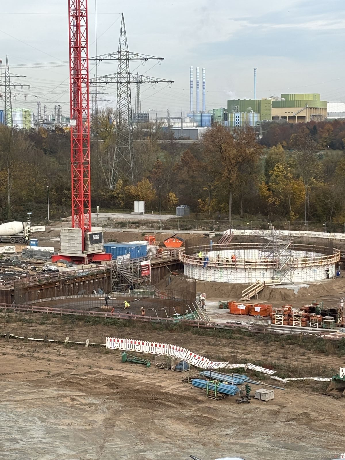 Stadtentwässerung Frankfurt am Main - Neubau der Schlammfaulung